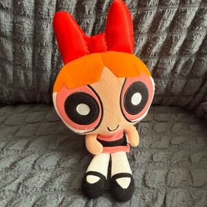 Powerpuff Girls Blossom Red and Black Cartoon Plush Toy